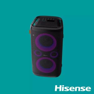 Hisense 110HP Party Rocker 300W Bluetooth Speaker with Battery & Dual Wireless Microphones