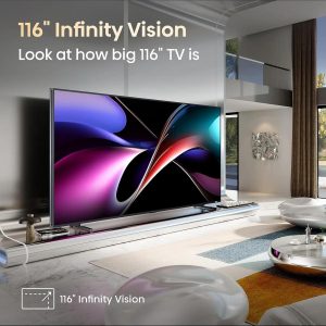 Hisense 116UX 116-inch RGB Mini-LED 4K VIDAA Smart TV