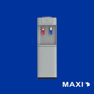 Maxi Freestanding Water Dispenser (MAXIWD2435S-W) – Clean White, Storage Cabinet