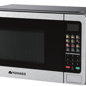 Yohako 20L Microwave Oven (YO-MWBG201) – Black Glass Finish